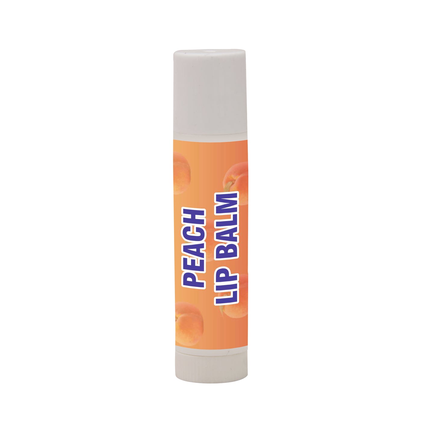 Natural Beeswax Lip Balm - Peach