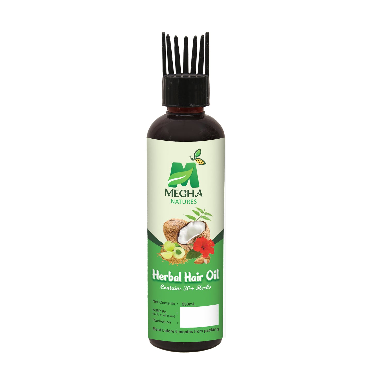 Herbal Hair Oil (with about 30 Herbs Infused)